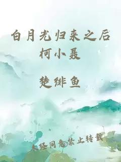 白月光歸來之后柯小聶