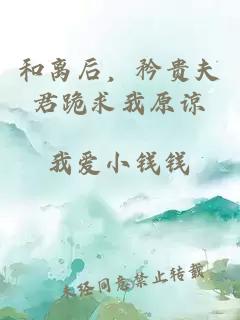 和離后，矜貴夫君跪求我原諒