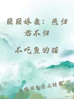 囧囧嬌妻：燕歸君不歸