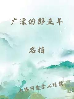 廣漂的那五年