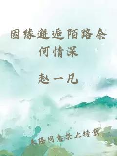 因緣邂逅陌路奈何情深
